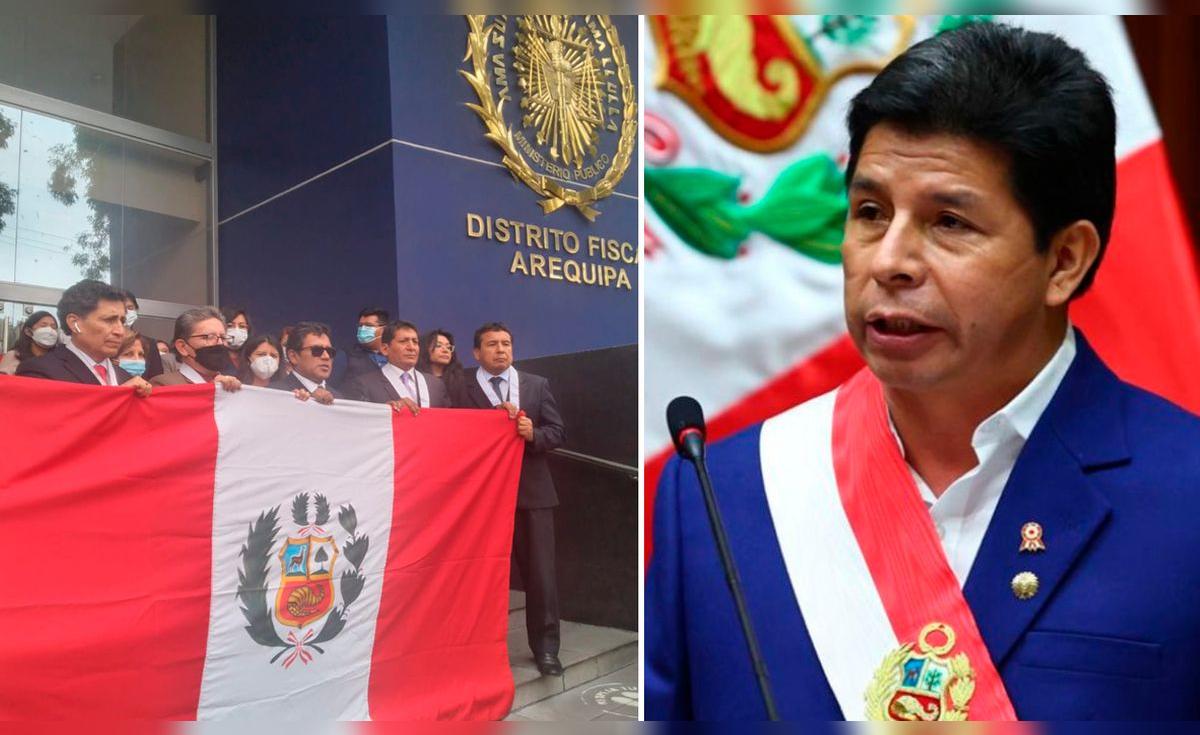 Fiscales y jueces de Arequipa rechazan golpe de Estado dado por Pedro ...
