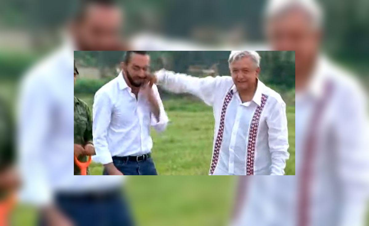 Nayib Bukele se ‘venga’ de AMLO tras ser golpeado por accidente [VIDEO]