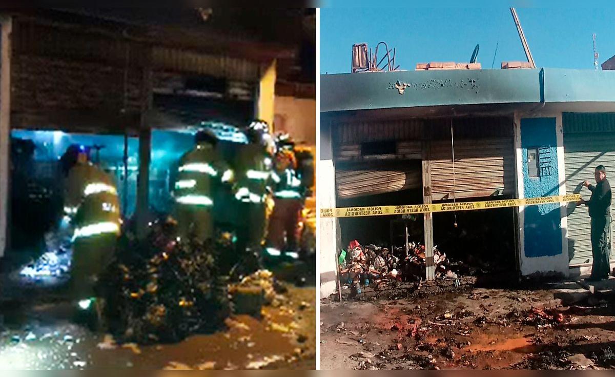 Madre e hijo se salvan de milagro tras incendio de vivienda en Arequipa ...