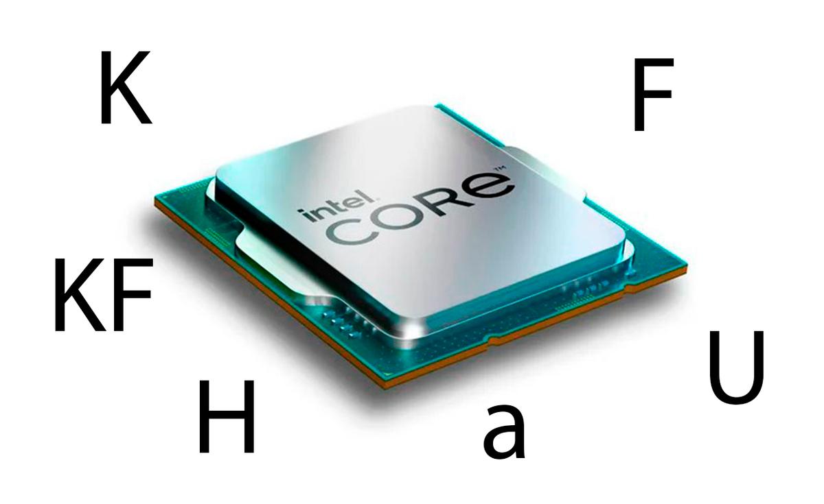 ¿Qué significan las letras K, F, KF, U, a y H en los procesadores Intel ...