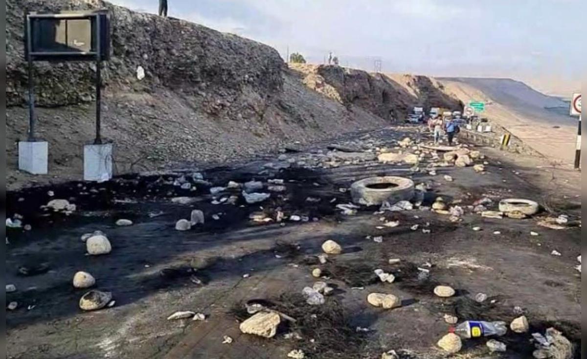 Tránsito restringido en Arequipa por bloqueos en la Carretera ...