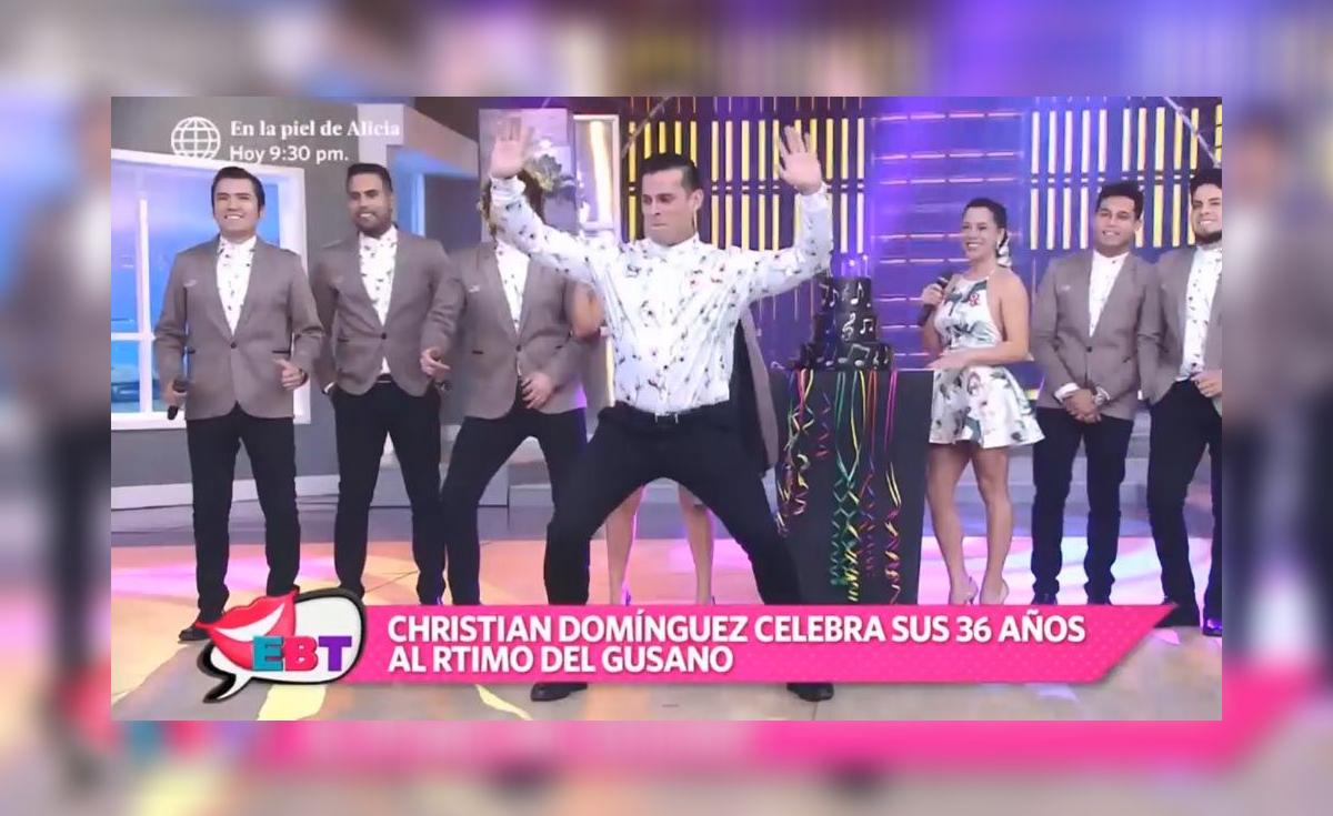 Christian Domínguez celebra su cumpleaños con sensual baile de “Cómo se ...