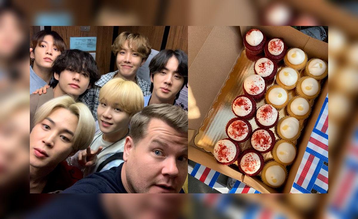 Bts V Eating A Cupcake