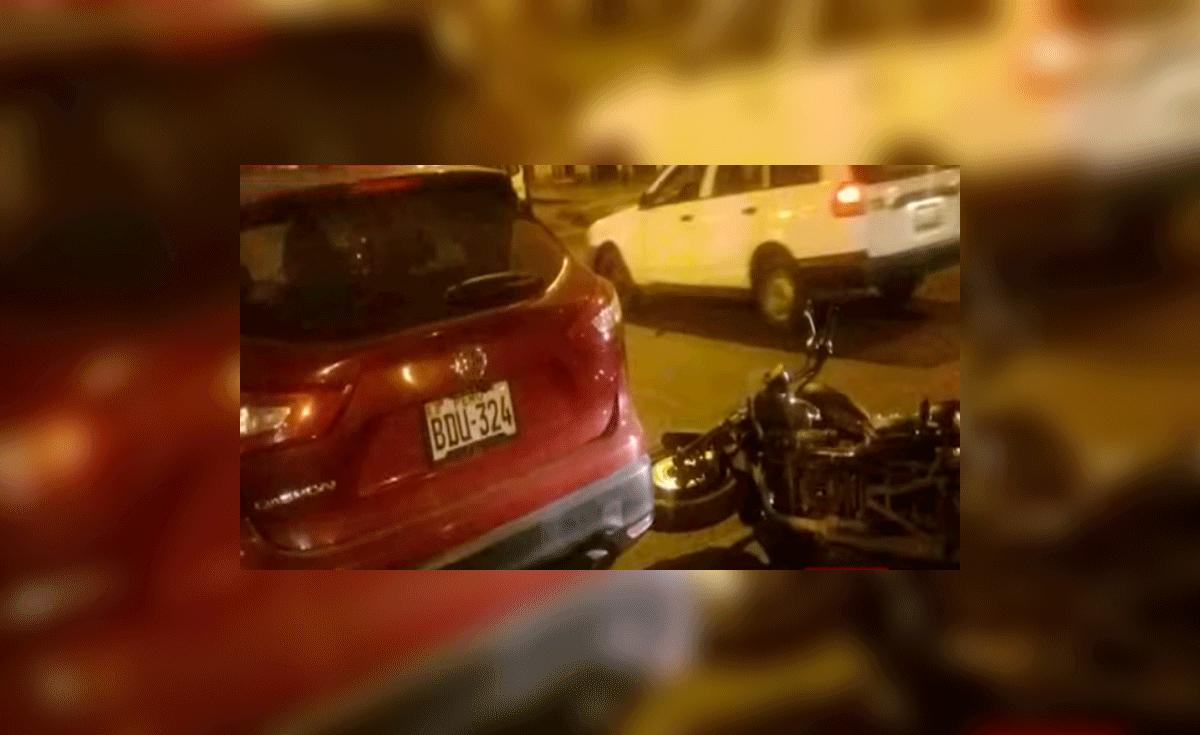 Callao: Chofer se pasa la luz roja y provocha choque contra un ...