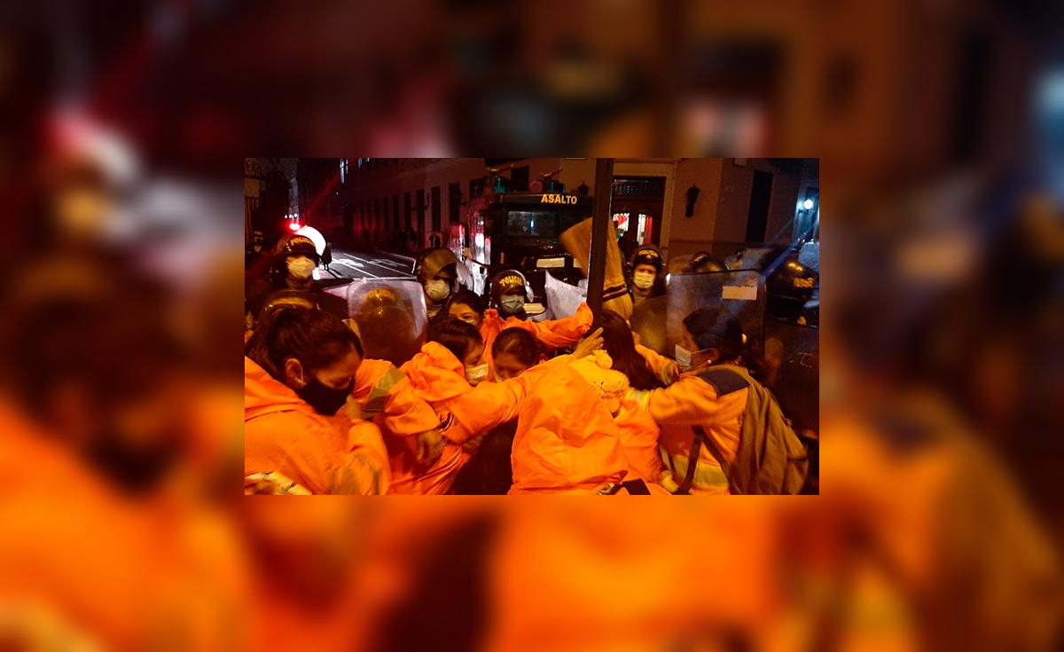Municipalidad de Lima | Trabajadoras de limpieza pública son reprimidas ...