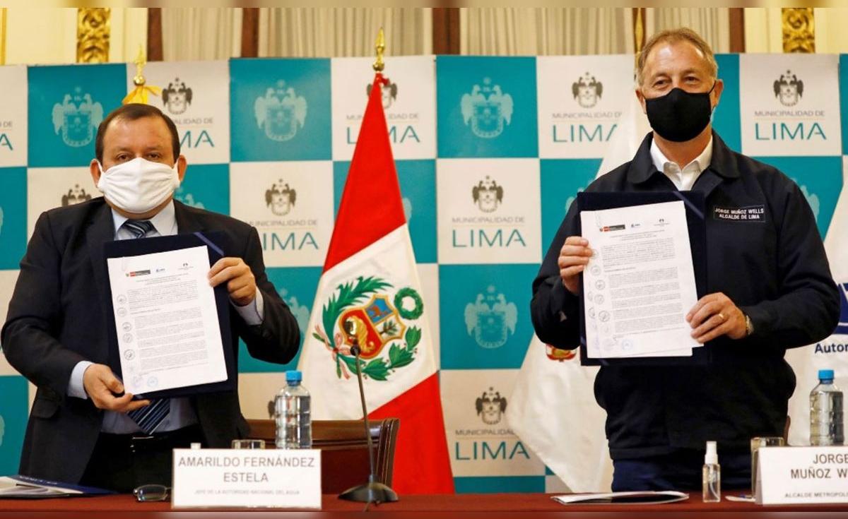 Municipalidad de Lima y ANA firman convenio para recuperar ríos Chillón ...