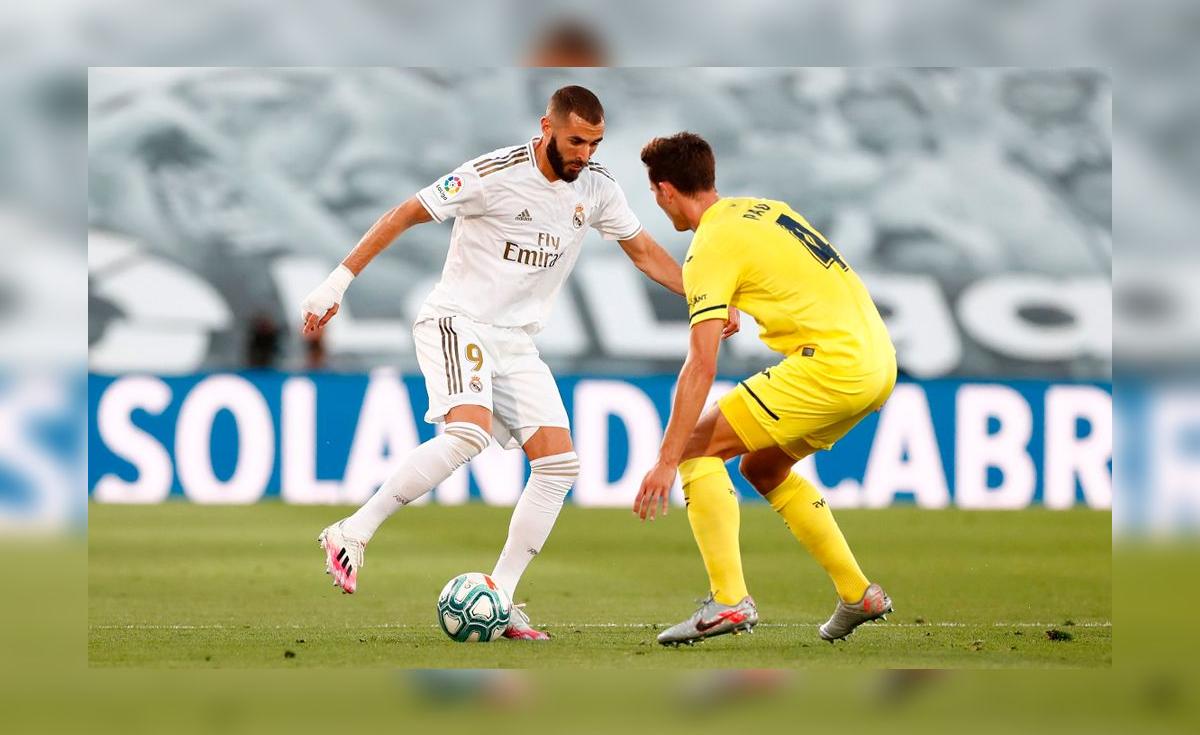 Gol Benzema Real Madrid vs Villarreal EN VIVO por la Liga Santander ...
