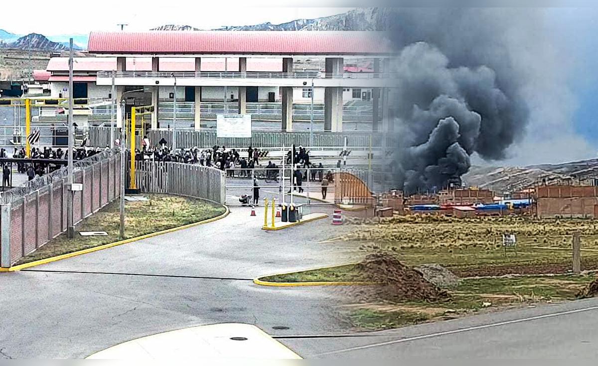 Protestas en Puno: Vándalos incendian y saquean almacenes del Cebaf en ...
