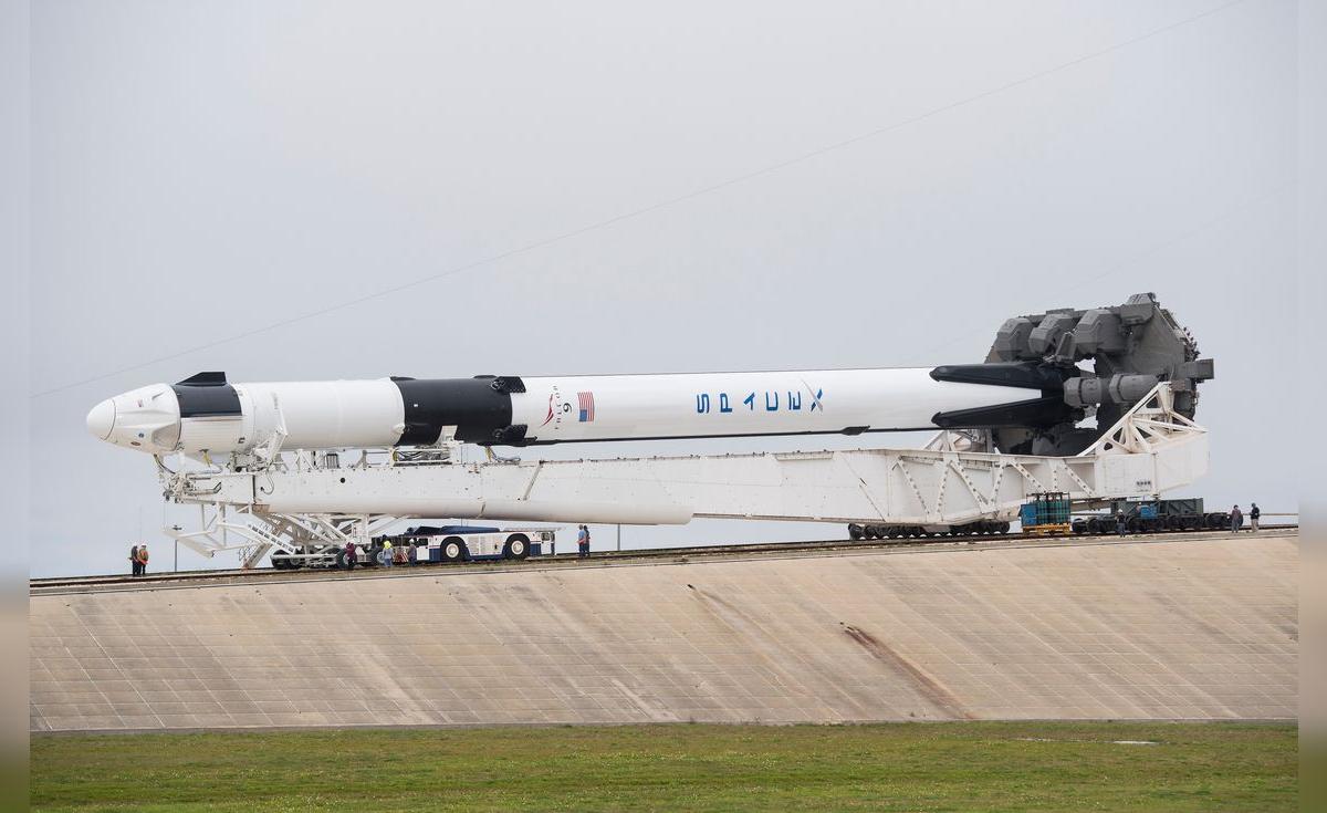 Lanzamiento de cohete del Spacex Crew Dragon HOY despegue al espacio ...