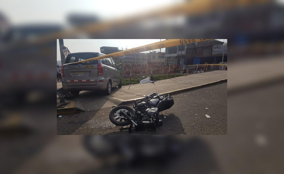 El Agustino: fallecen 2 motociclistas tras chocar en la Vía de ...