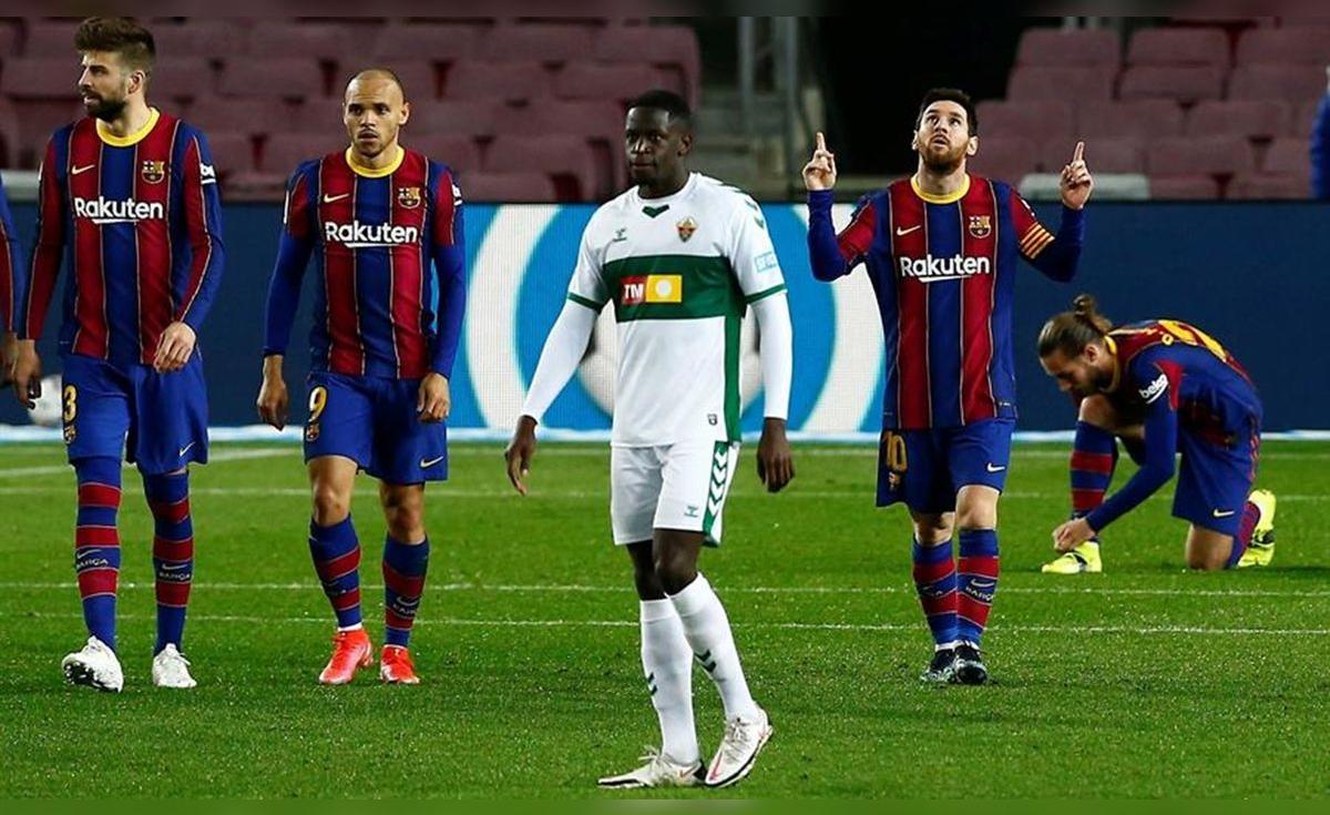 Resultado Barcelona vs Elche: 3-0 con doblete de Lionel Messi, resumen ...
