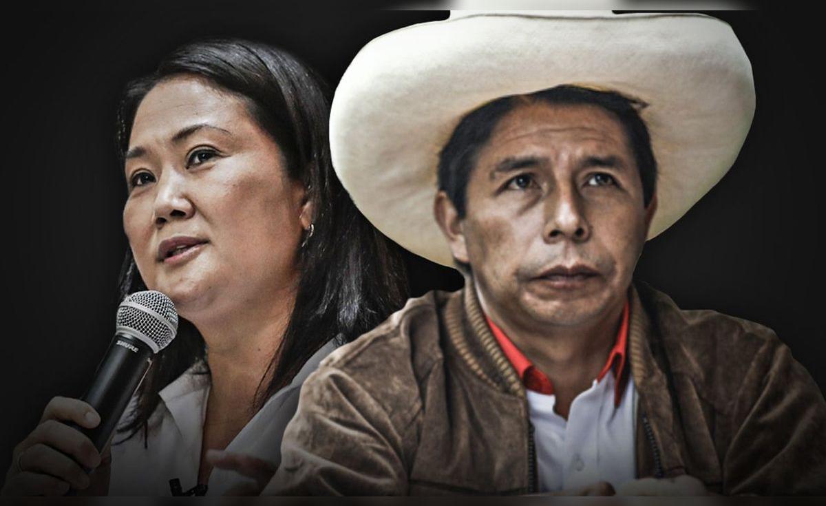 Pedro Castillo con ideas genéricas y Keiko Fujimori habla de encuestas ...