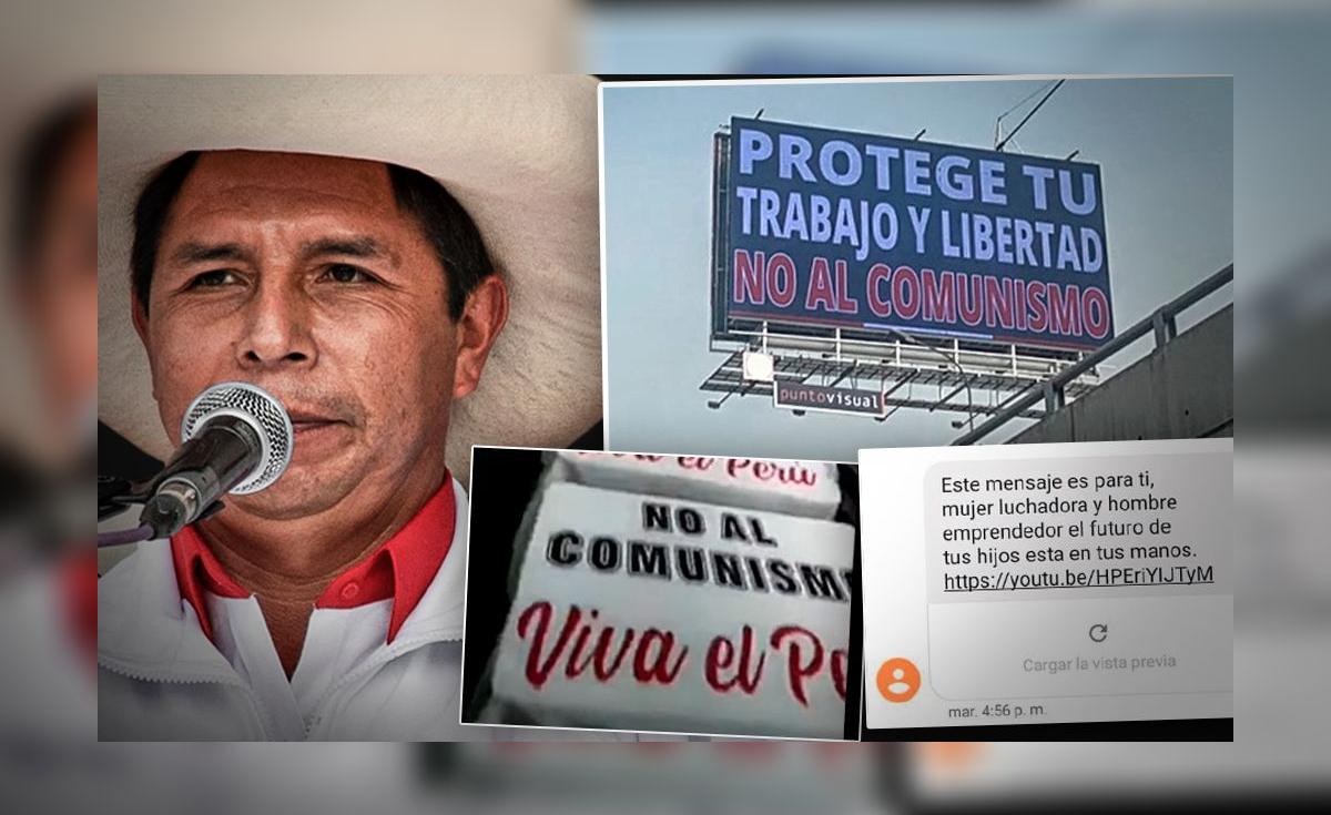 La anticampaña electoral que intenta perjudicar a Pedro Castillo ...