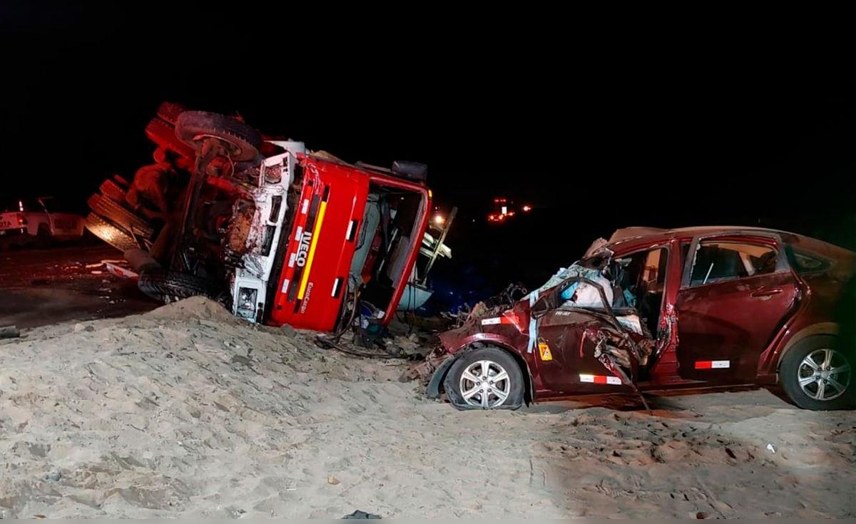 Tacna: triple choque deja tres muertos en la carretera Panamericana ...