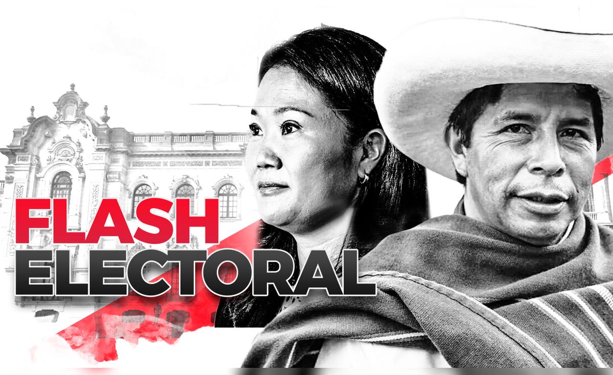 Pedro Castillo y Keiko Fujimori empatan en segunda vuelta Elecciones ...