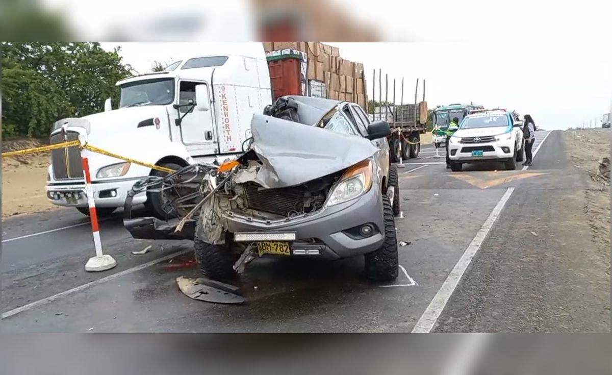 Accidente de tránsito deja un muerto y tres heridos en Trujillo ...