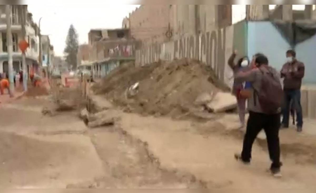 Callao: denuncian corte de agua en asentamiento Santa Rosa por obra ...