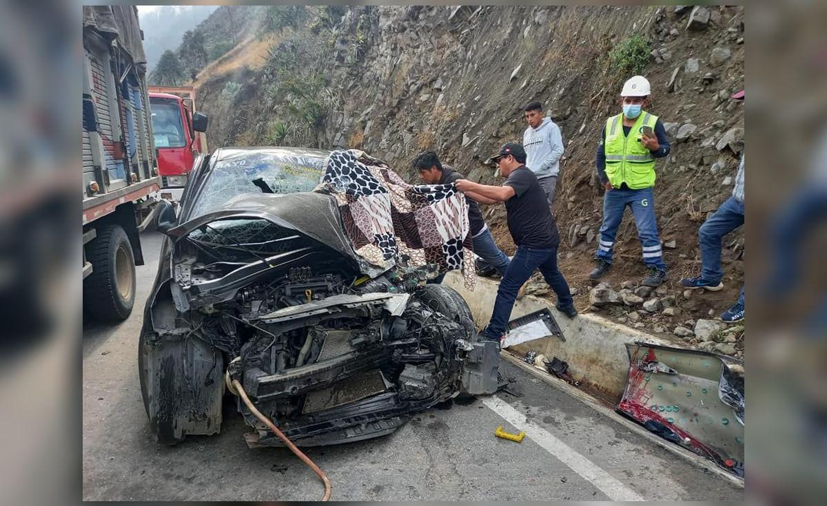 Accidente de tránsito deja un muerto y cuatro heridos en La Libertad ...
