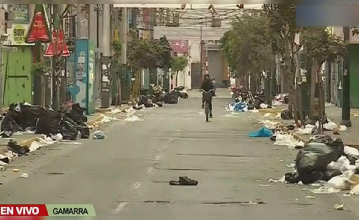 La Victoria | Así luce Gamarra tras Navidad: gran cantidad de basura y ...