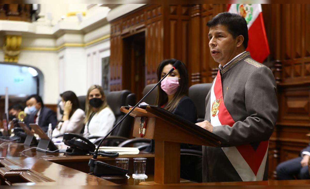 Congreso debatirá moción de vacancia tras presentación de Pedro ...