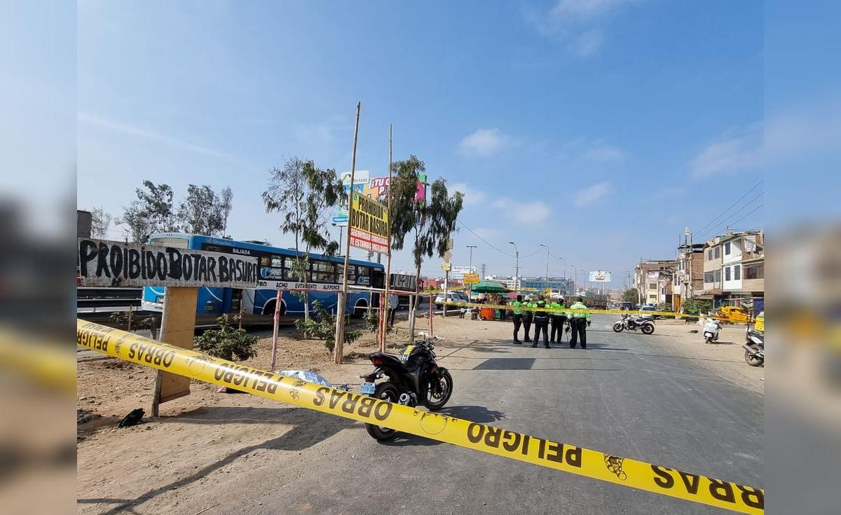 SJM: mujer de 56 años es atropellada por una moto lineal cerca de su ...