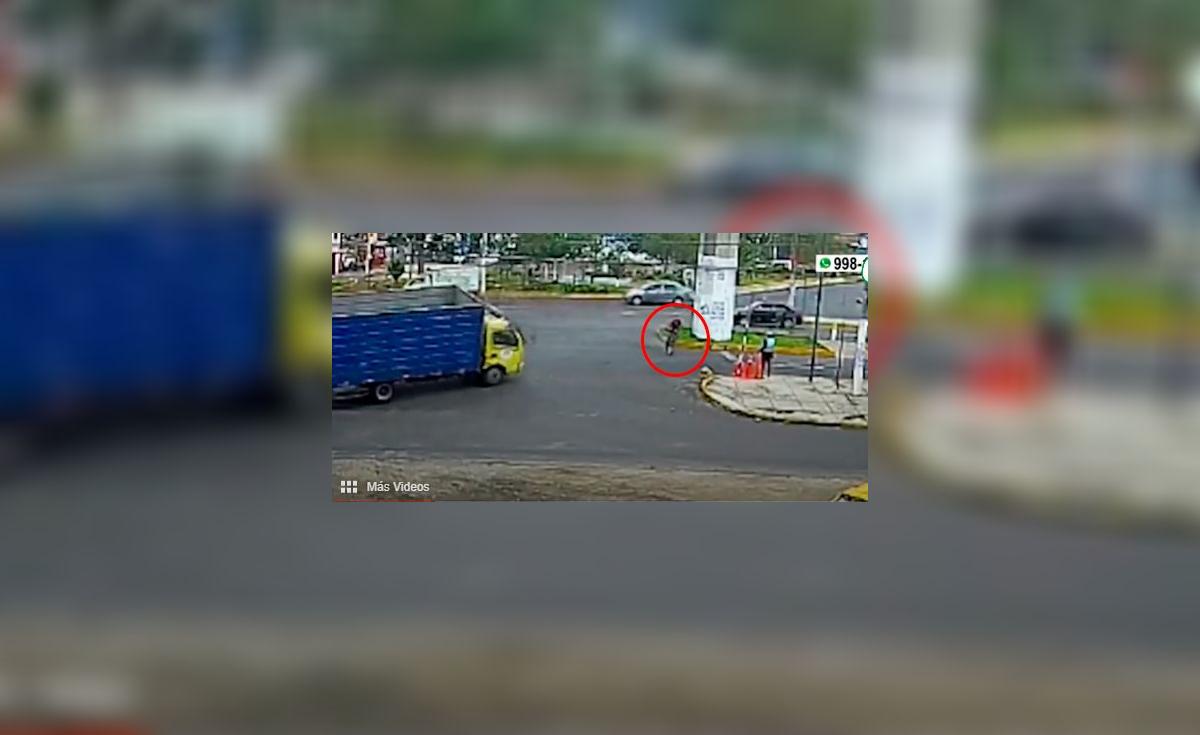 San Juan de Lurigancho: camión atropella y deja grave a ciclista cuando ...