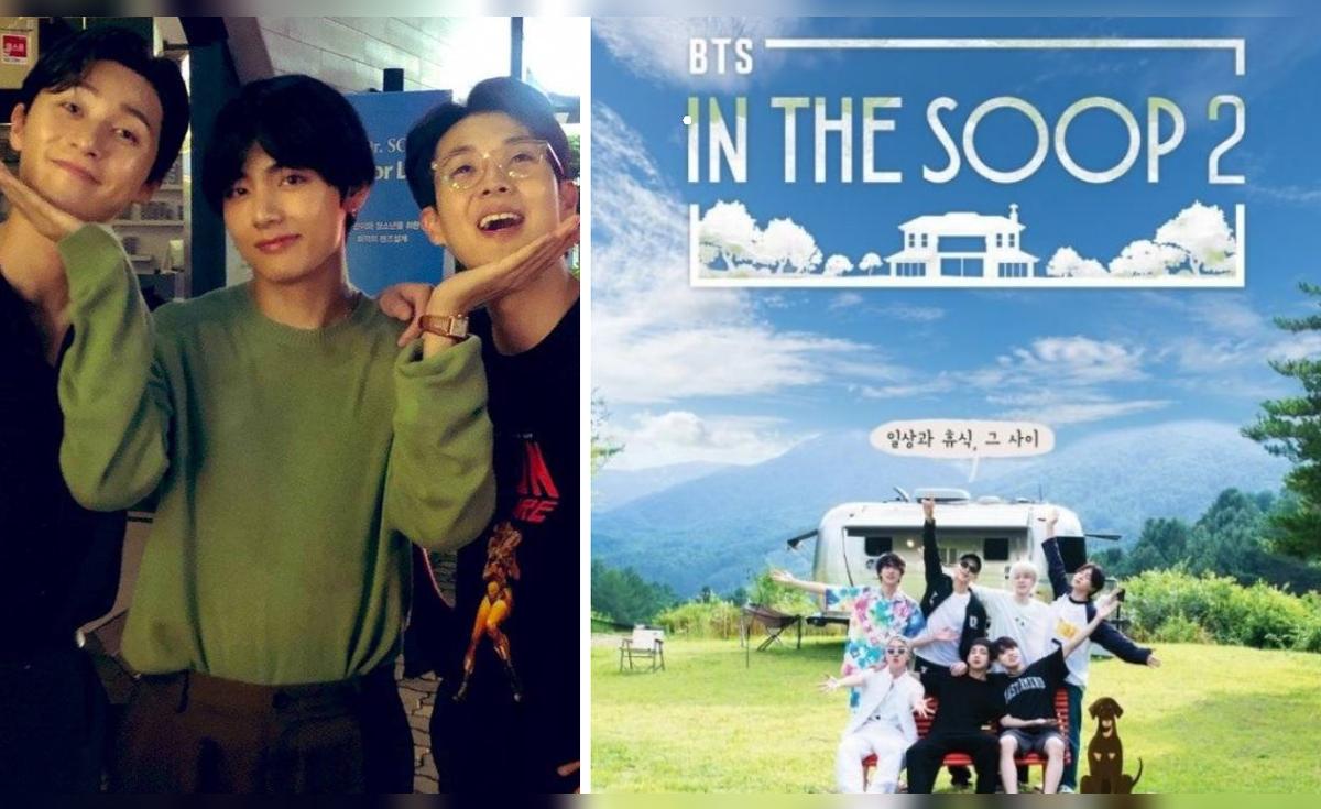 BTS: Taehyung, Park Seo Joon junto al Wooga squad en "In the soop