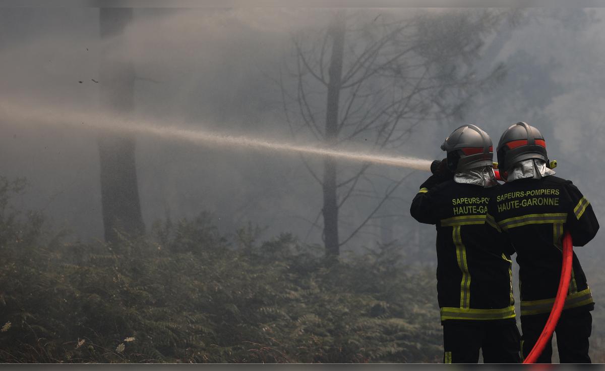 Incendios forestales en el suroeste de Francia arrasan con más de 10. ...