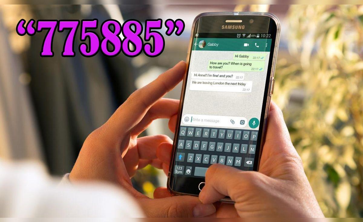 WhatsApp: ¿qué significa cuando alguien te envía el número '775885' por ...