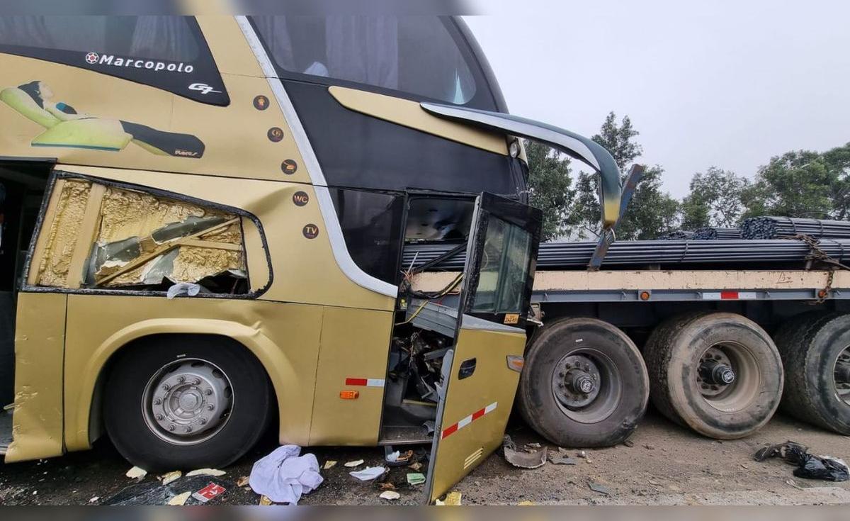 Surco: choque entre bus y trailer deja un fallecido y varios heridos en ...