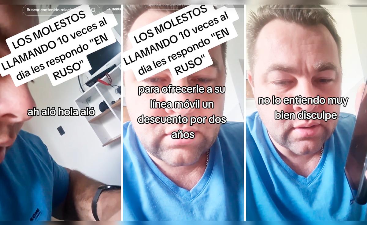 TikTok viral | Cansado de las llamadas no deseadas, hombre responde en ...