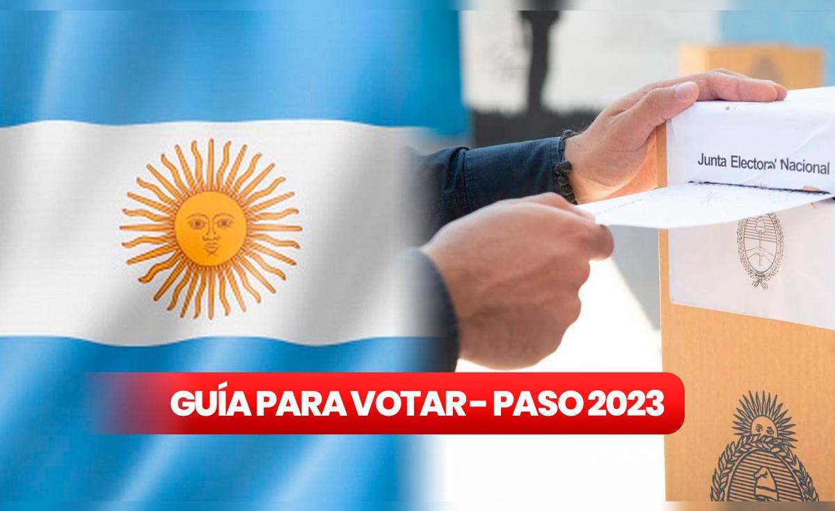 PASO 2023: guía fácil para votar este domingo en las elecciones en ...