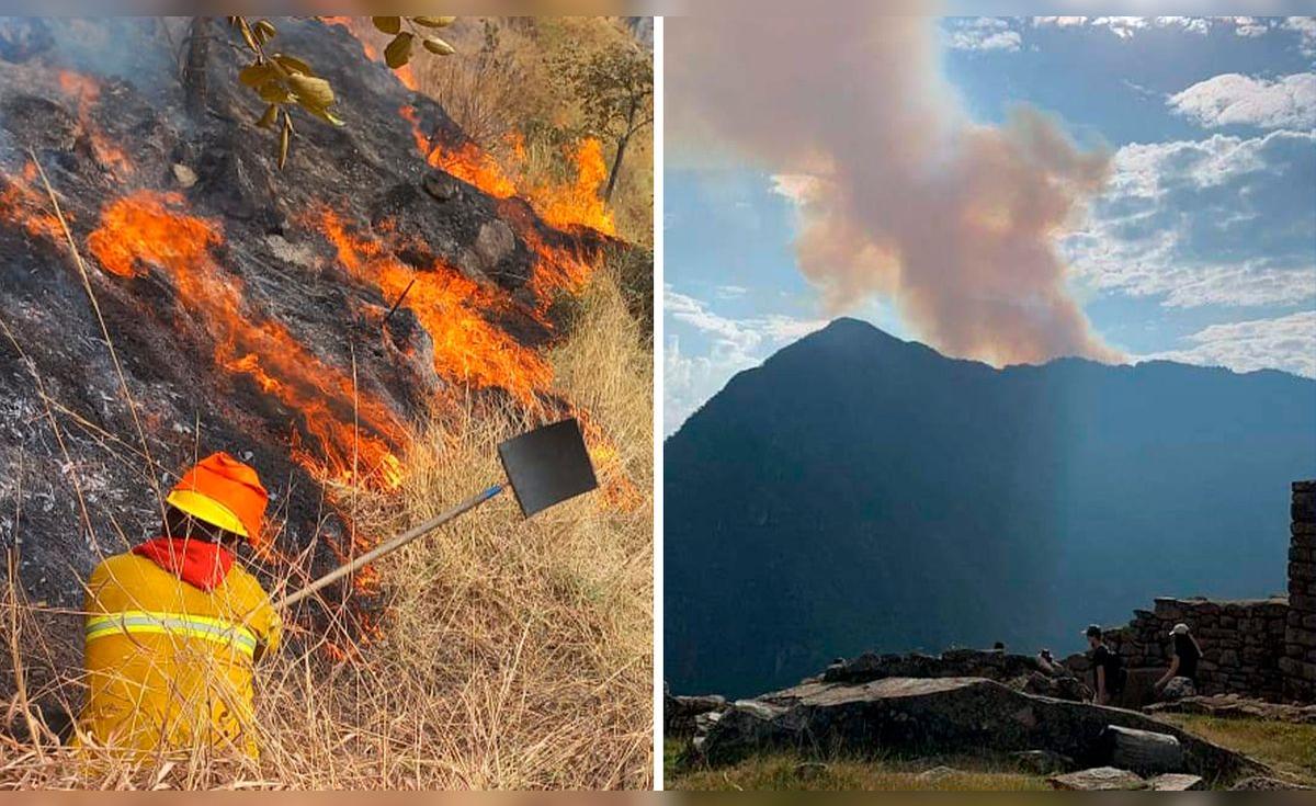 Incendio forestal en Cusco: afectadas 20 hectáreas en Machupicchu ...