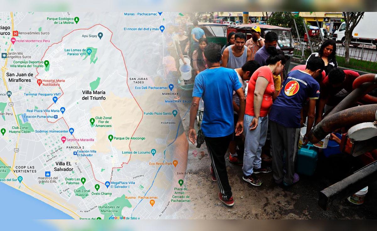 Corte de agua en Lima por SEDAPAL: estos son los 22 distritos que no ...