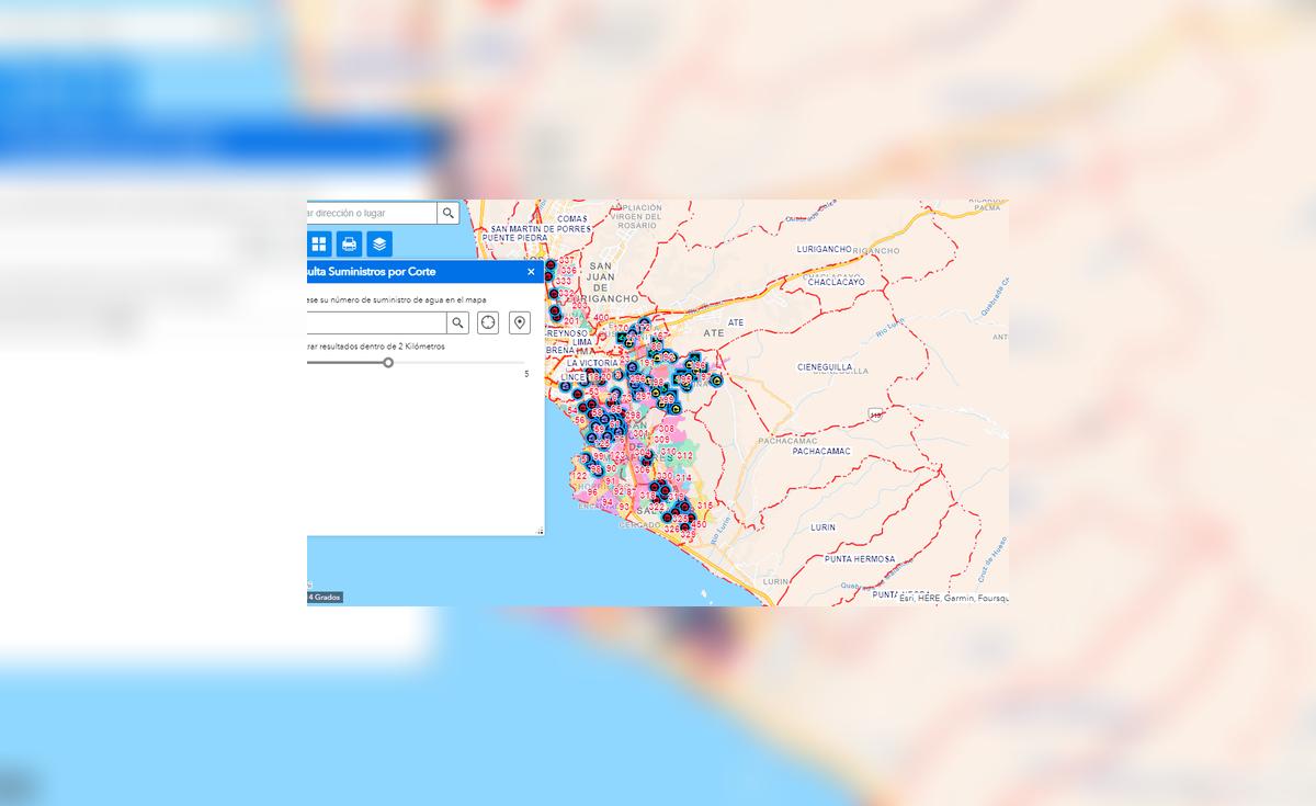 LINK de HOY por Sedapal para saber si habrá corte de agua en tu vivienda: CONSULTA AQUÍ con número de suministro | MAPA de SEDAPAL | Sociedad | La República