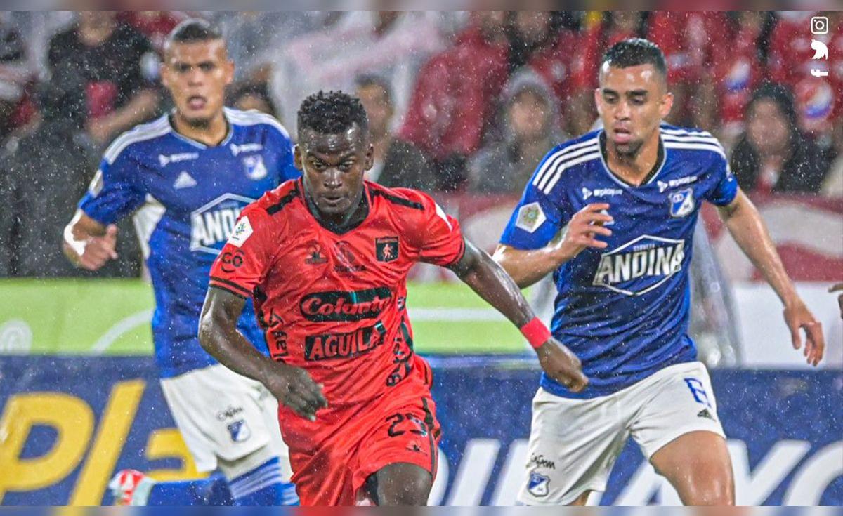 Resumen y goles del partido América de Cali vs Millonarios HOY EN VIVO ...