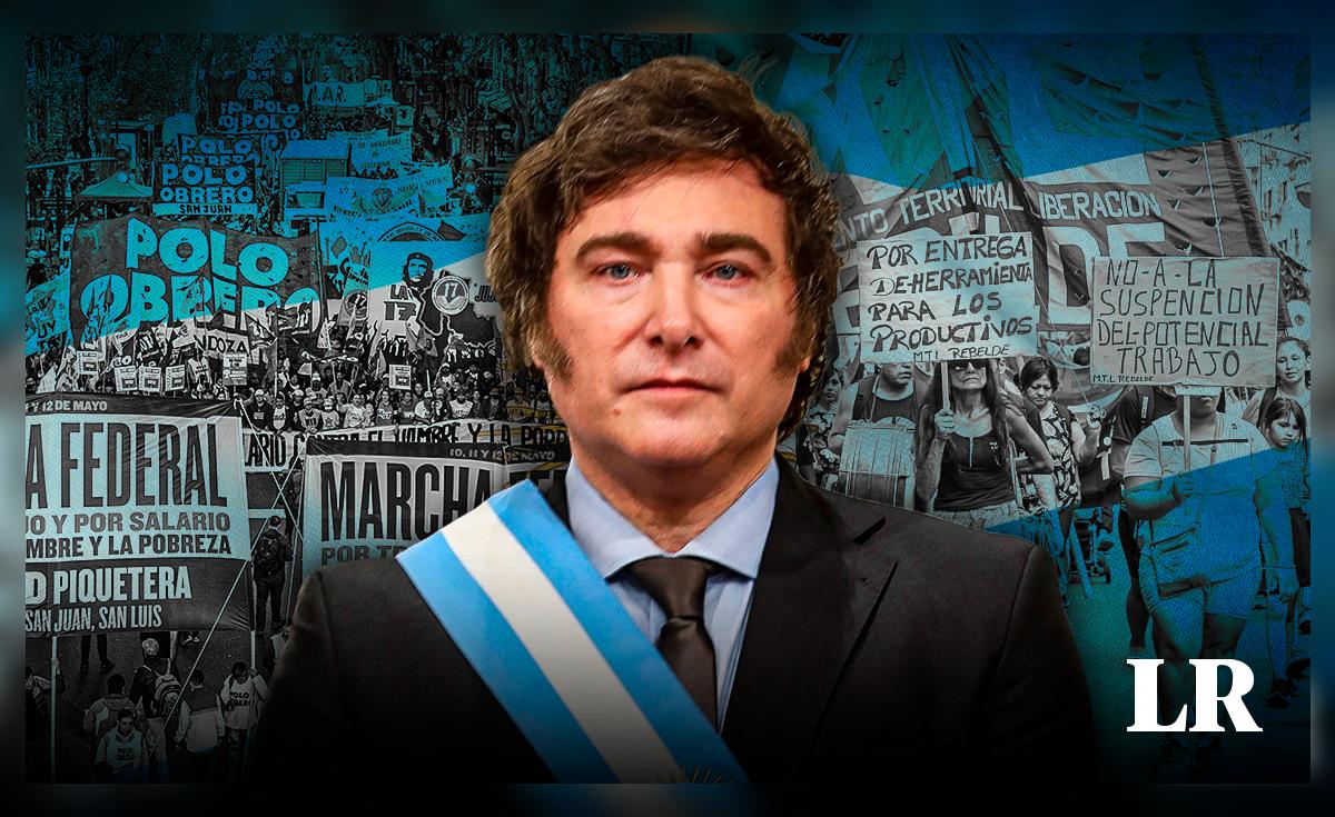 Gobierno de Javier Milei suspenderá ayuda social a quienes participen ...