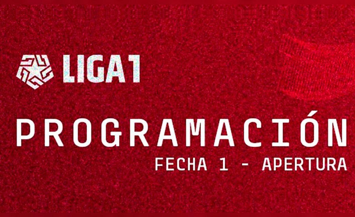 Liga 1 2024 EN VIVO Fecha 1: Programación, Fixture, Tabla de Posiciones ...