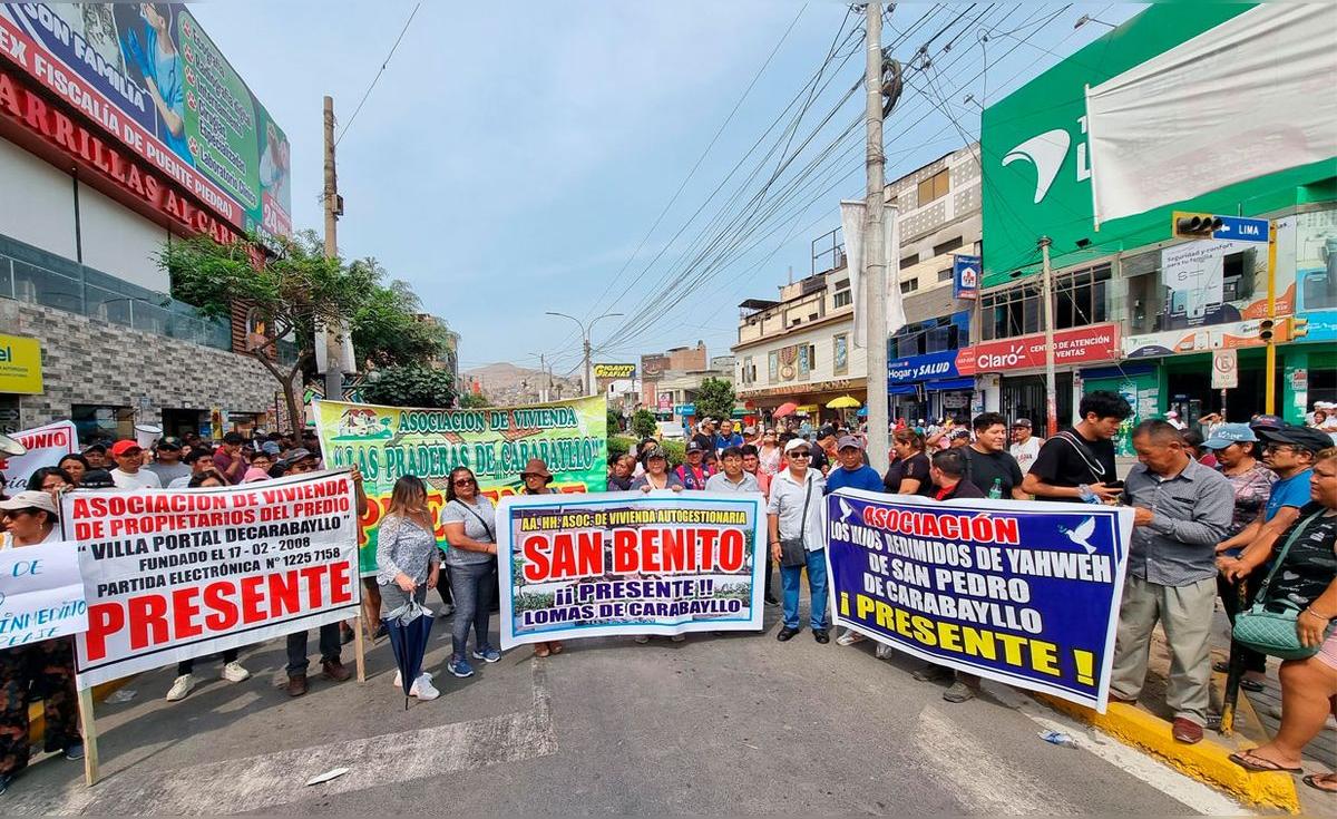 Rutas de Lima: vecinos de Puente Piedra exigen al Tribunal ...