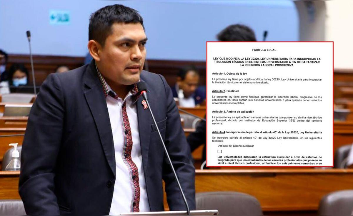Congreso: presentan proyecto de ley para que universidades emitan ...