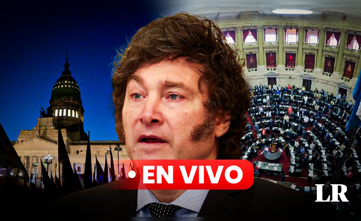 Discurso de Milei EN VIVO: presidente invita a gobernadores a firmar el ...