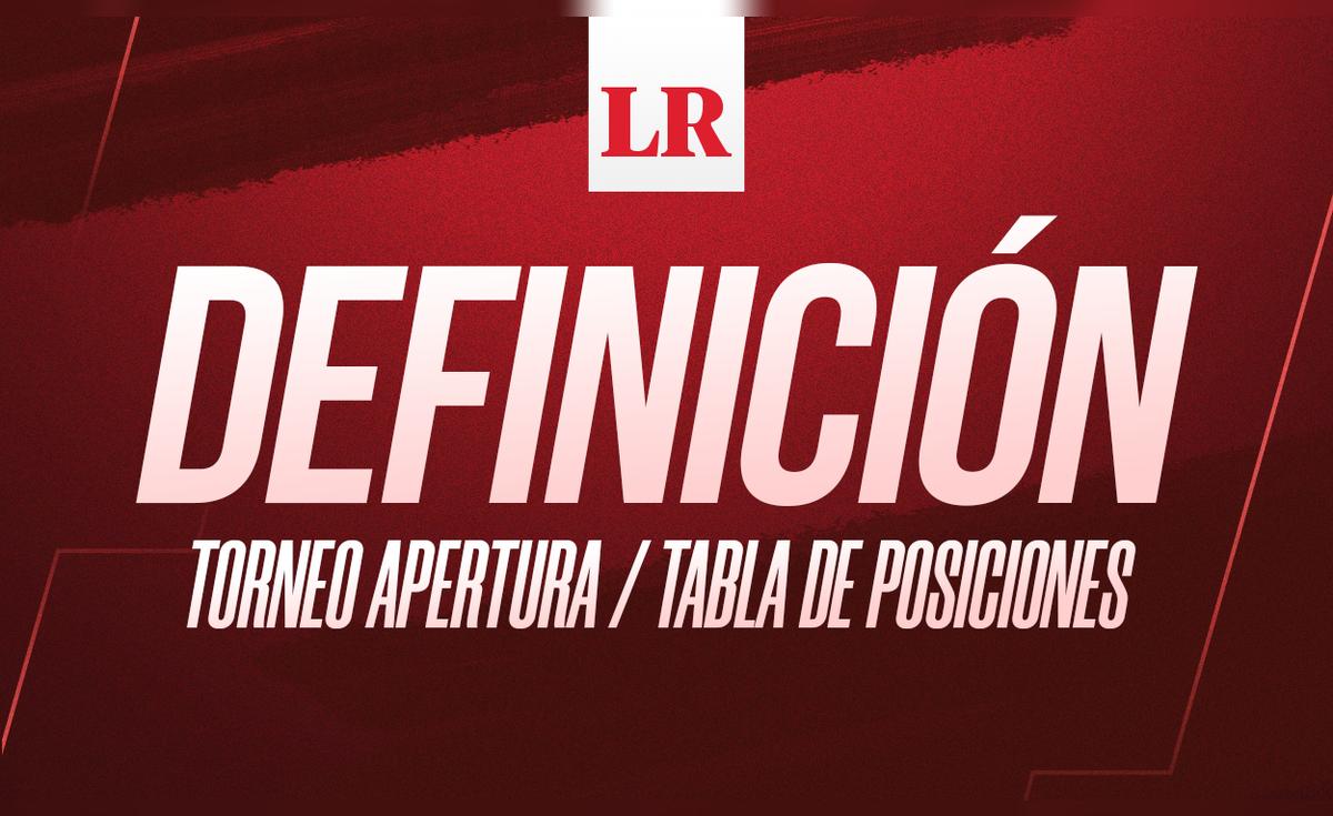 Tabla de posiciones Liga 1, Torneo Apertura 2024, En vivo ...