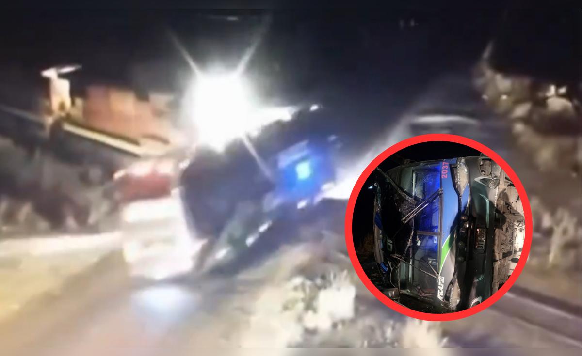 Accidente en La Oroya: así fue el choque entre un bus y un tren de ...