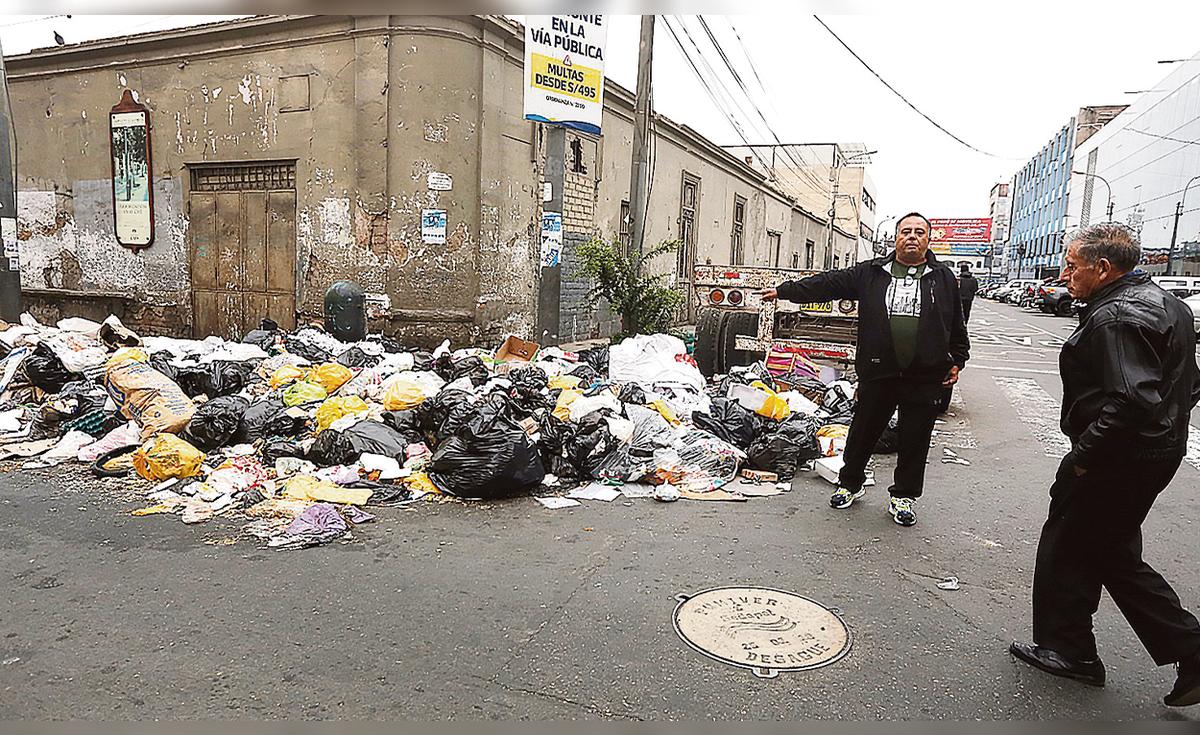 Calles del Cercado de Lima llenas de basura tras despido de ...