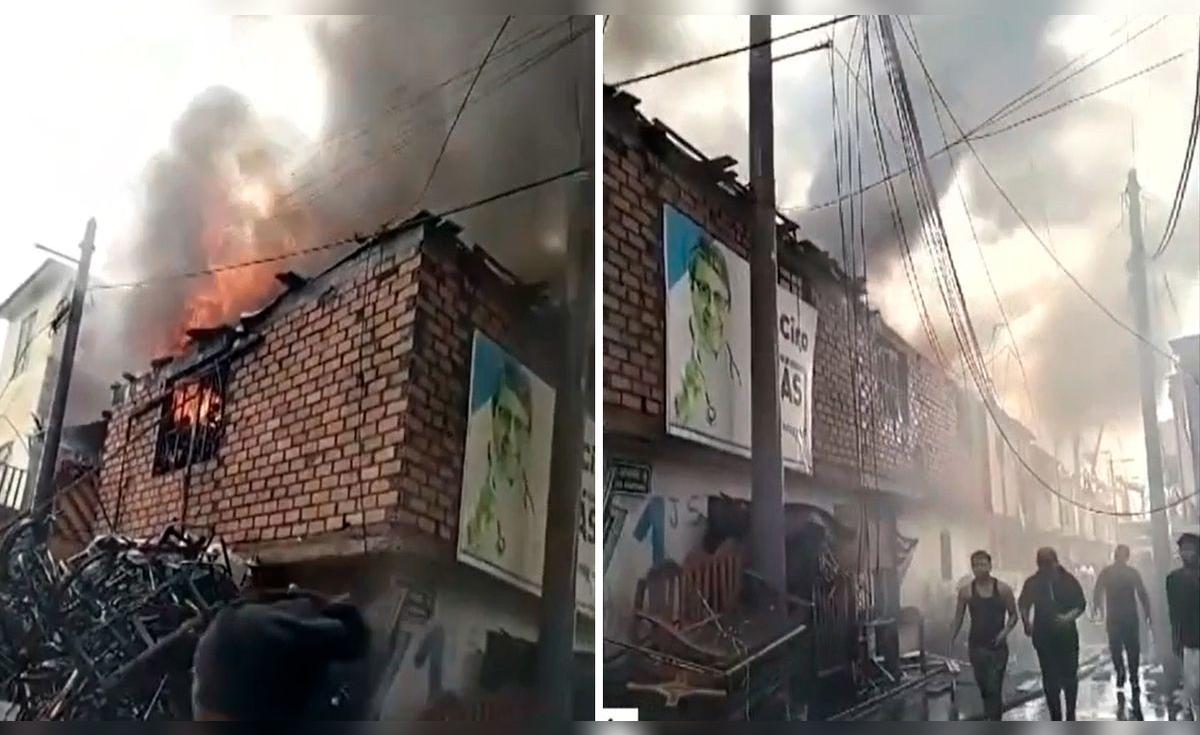 Callao: incendio de grandes proporciones se registra en inmueble de ...