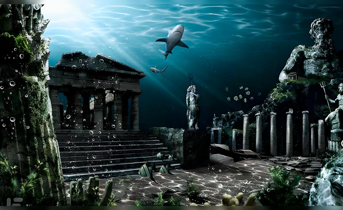 Así es la 'verdadera Atlántida', una ciudad bajo el agua que arqueólogos  descubrieron en las costas de Grecia