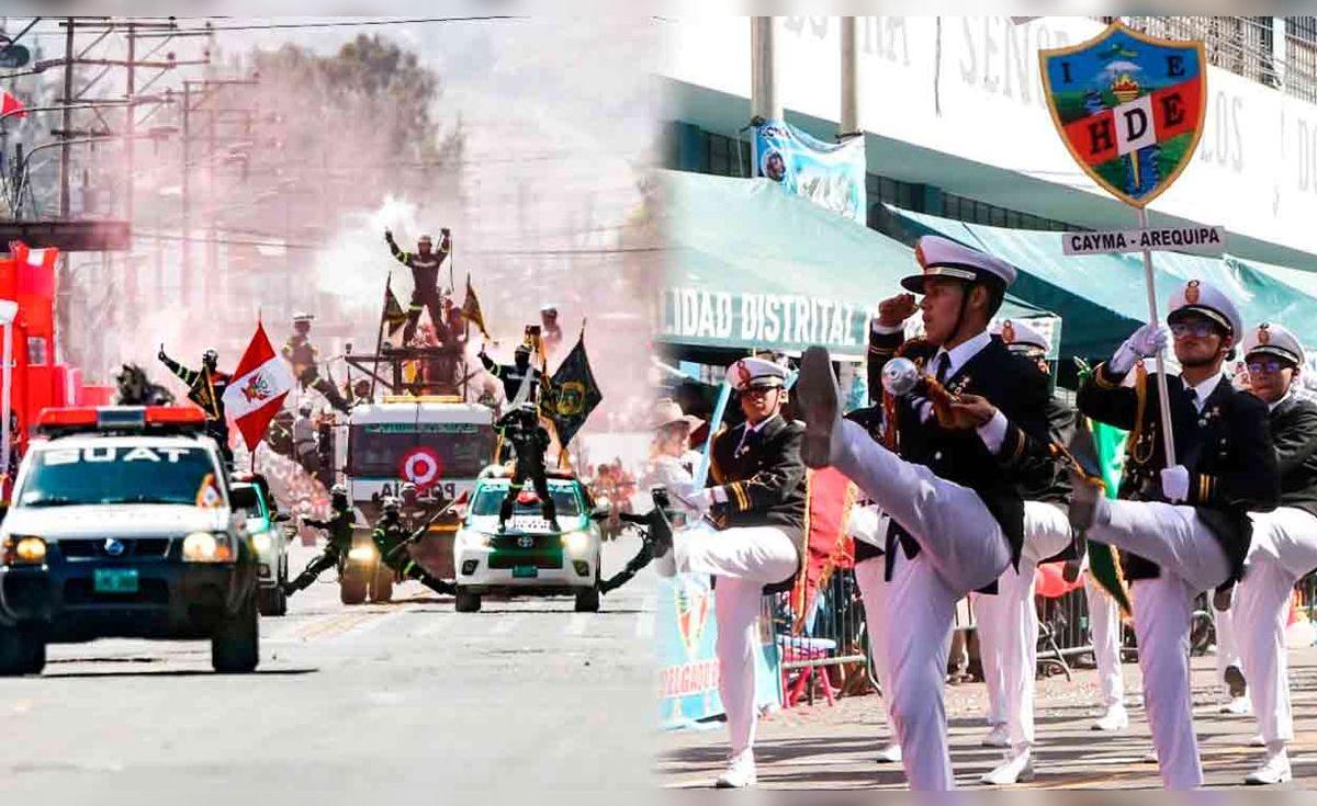 ¿Qué colegios de Arequipa participarán en el Gran Desfile Militar? | Fiestas Patrias | Perú | Sociedad | La República