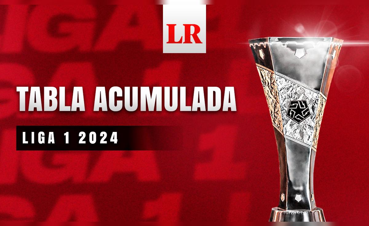 Ver Tabla Acumulada Liga 1 2024 EN VIVO: posiciones actualizadas del ...