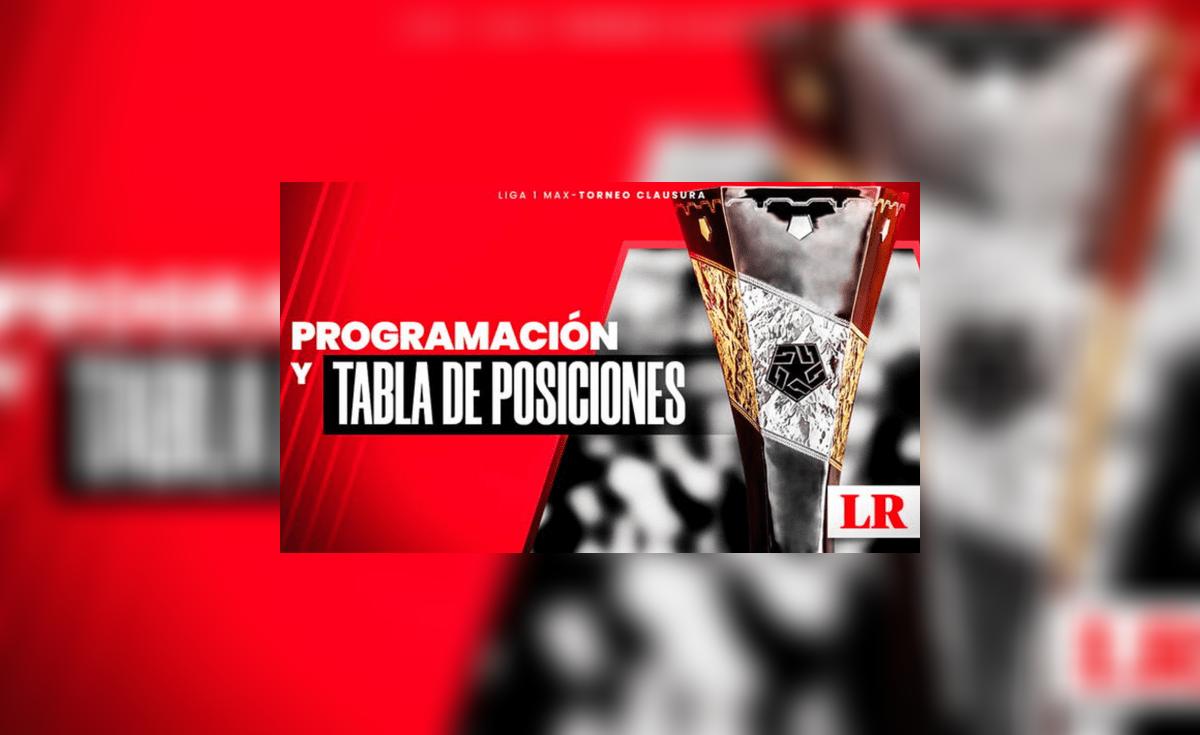 Tabla de posiciones Liga 1 Clausura y acumulado, cómo se define la Liga ...