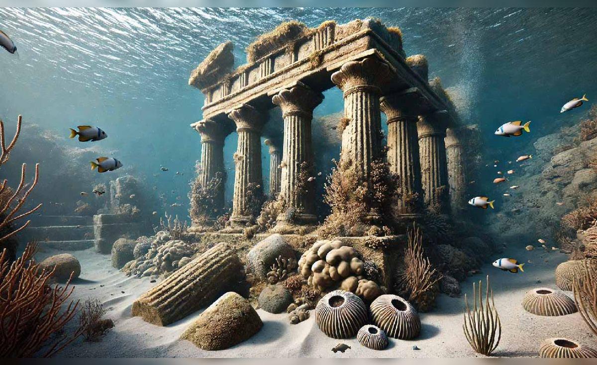 Investigadores descubren templo de 2.000 años bajo el mar del ...
